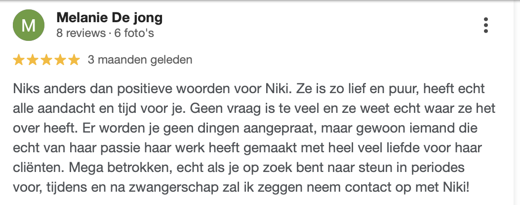 Review, zwanger binnen 1 maand, voeding aangepast, voetreflex fertiliteitsmassage en maatwerk supplementen.